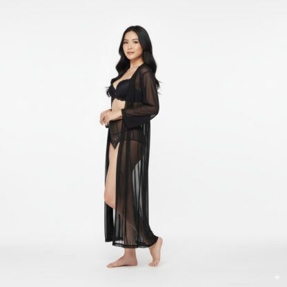 Lingerie - set čierny – Obrázok 4