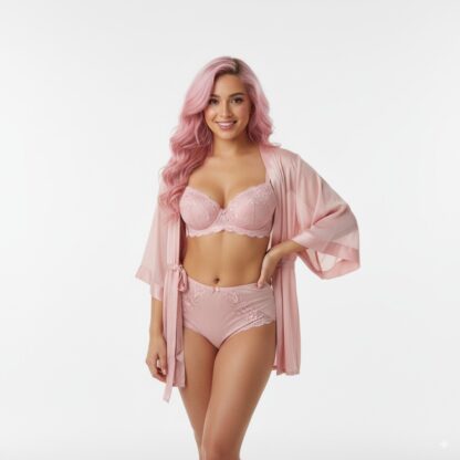 Lingerie - set rúžový
