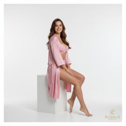 Lingerie - set rúžový – Obrázok 3